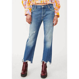 Free People Maggie Mid Rise Straight-Leg Jeans NWT Size 29